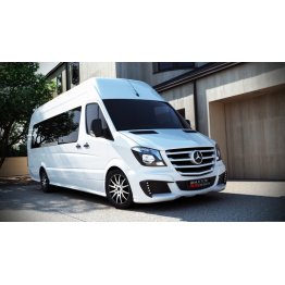 Бампер передний на Mercedes Sprinter W906 рестайл